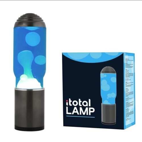 Lampe à Lave Bleu Diffuseur de Parfum Déco Science