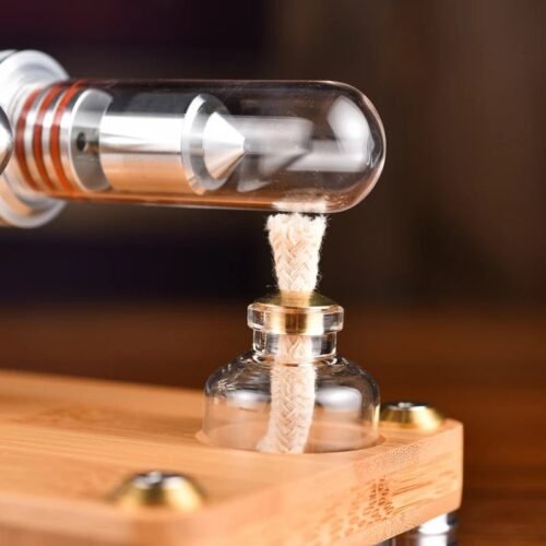 Moteur Stirling Bois Déco Science