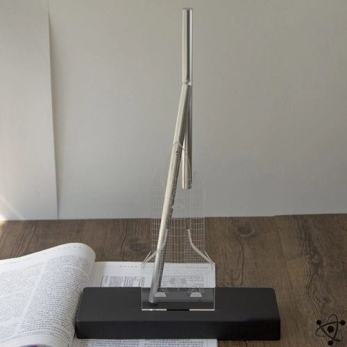 Double Pendule de Newton Fusée Déco Science