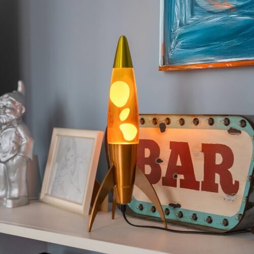 lampe-a-lave-fusee-degrade-orange-jaune